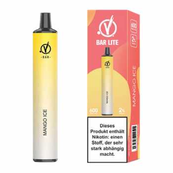 Mango Ice 20mg NicSalt Linvo Bar Lite E-Zigarette eisgekühlter Mango Geschmack