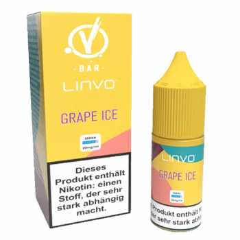 Grape Ice Linvo Nikotinsalz Liquid 10ml 20mg (Trauben mit frischer Note)