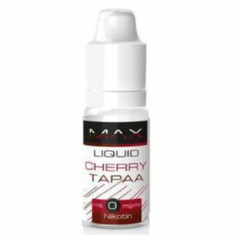 Max Vape Cherry Tapaa Liquid 10ml (Tabak trifft Kirsche)