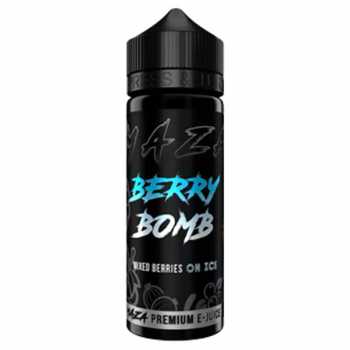 Berry Bomb Maza Longfill Aroma 10ml / 120ml Beerenmix wie Blaubeeren und Himbeeren mit kühler Frische