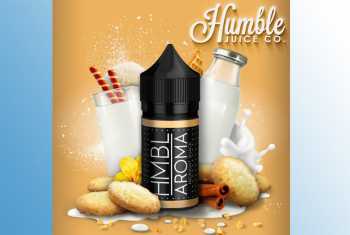 Midnight Snack Humble Juice 30ml Aroma leckere Kekse und ein Glas frischer Milch