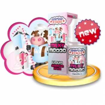 American Stars Milky Moo Liquid 10ml Erdbeer-Sahne Aroma vollmundig und intensiv