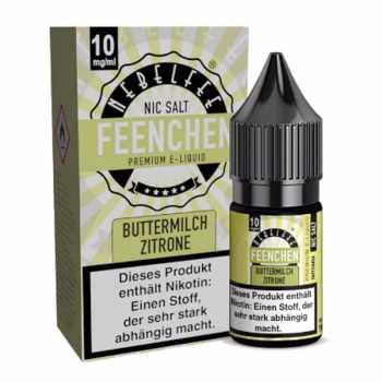 Buttermilch Zitrone Nebelfee Nikotinsalz Liquid 10ml (erfrischender Buttermilch Zitronenshake)