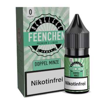 Doppel Minze Nebelfee Nikotinsalz Liquid 10ml (erfrischender Minz Mix)