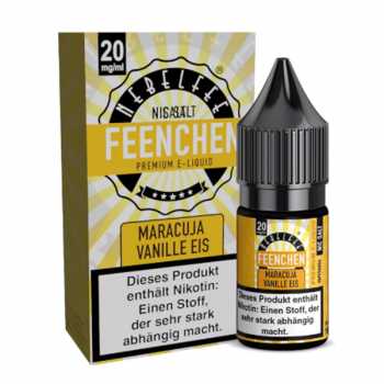 Maracuja Vanilleeis Nebelfee Nikotinsalz Liquid 10ml (erfrischendes Maracuja Vanilleeis)