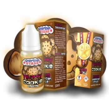 American Stars Nutty-Buddy-Cookie Liquid 10ml (Vanille Nuss Butterkekse)