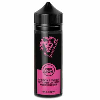 DAMPFLION Pink Lion Aroma 10ml / 120ml (Pfirsich und Vanille mit dezenter Menthol Note)