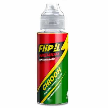 Chiooh Flip it by PJ Empire & Flaschendunst Aroma 24ml Aroma Longfill 20ml / 120ml leckeres Dessert aus Creme Brulee, Vanille, Pistazie und Karamell-Kruste