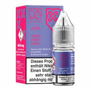 Grape Berry Burst Pod Salt X Nikotinsalz Liquid 10ml (Trauben und Beeren mit Kühle)