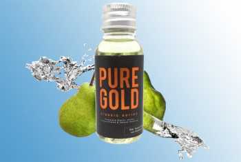 Pure Gold de Medusa Aroma 30ml Eisgekühlter Fruchtmix aus Erdbeeren, Aprikosen und Birnen