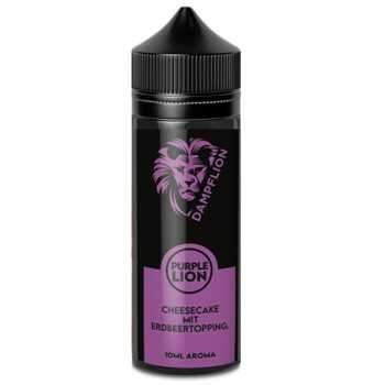 DAMPFLION Purple Lion Aroma 20 ml Saftiger Käsekuchen mit Erdbeeren