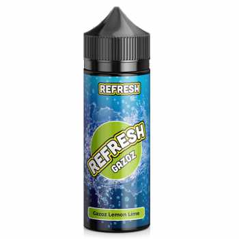 Lemon Lime 5ml Refresh Gazoz Aroma + 60ml Chubby Liquidflasche (Limetten & Zitronenbrause mit Prickel Effekt)