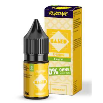 Banana Ice Revoltage BASED Hybrid-Nikotinsalz Liquid 8ml (Banane eisgekühlt)