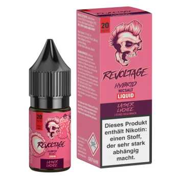 Laser Lychee Revoltage Hybrid-Nikotinsalz Liquid 10ml (süßer Lychee Geschmack)