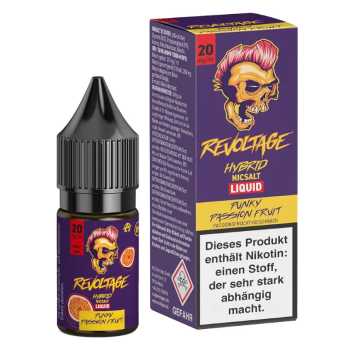 Punky Passion Fruit Revoltage Hybrid-Nikotinsalz Liquid 10ml (exotische Passionsfrucht)