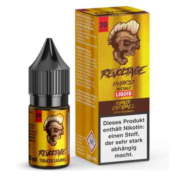Tobacco Caramel Revoltage Hybrid-Nikotinsalz Liquid 10ml (Tabak mit Karamell)