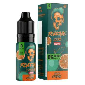 Green Orange Revoltage Hybrid-Nikotinsalz Liquid 10ml (Orangen Geschmack mit leichter Kühle)