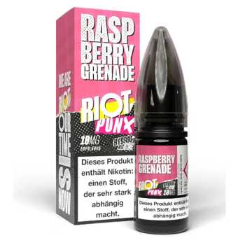 Punx Himbeer Granate Riot Squad Nikotinsalz Liquid 10ml leckere Himbeer Brause