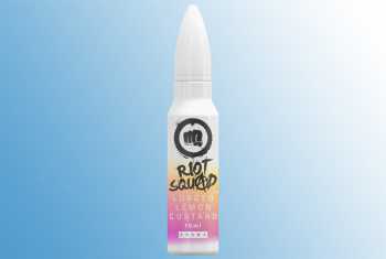 Loaded Lemon Custard Aromashot - Riot Squad leckerer Vanillepudding mit leichter Zitronennote