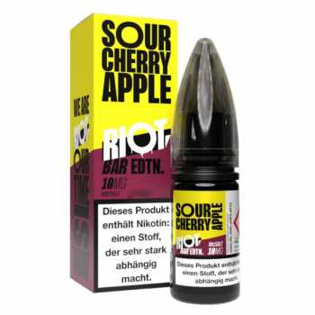Sour Cherry Apple Riot Squad NicSalt Liquid 10ml (süß säuerlicher Apfel Kirsch Saft)