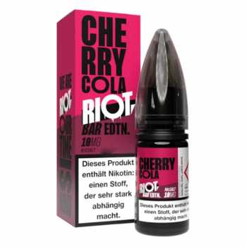 Cherry Cola Riot Squad NicSalt Liquid 10ml (erfrischende Kirsch-Cola)