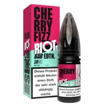 Cherry Fizz Riot Squad NicSalt Liquid 10ml (prickelnde Kirsch Limonade)