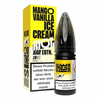 Mango Vanilla Ice Cream Riot Squad NicSalt Liquid 10ml (leckeres Mango Vanille Eis)