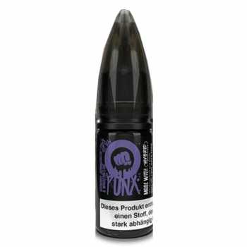 Punx schwarze Johannisbeere und Wassermelone Riot Squad Nikotinsalz Liquid 10ml süße Wassermelone trifft auf fruchtige Johannisbeere