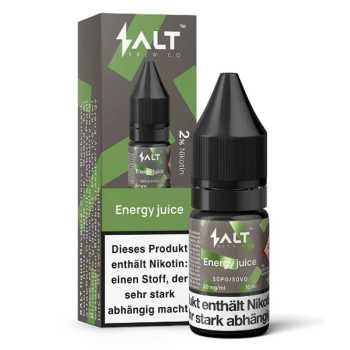 SALT Brew Co “Energy Juice” Nikotinsalz Liquid 10 ml (Energy Drink-Geschmack)