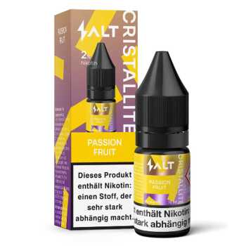 Passion Fruit Salt Cristallite Nikotinsalz Liquid 10ml (intensiver Maracuja Geschmack)