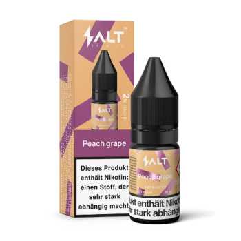 Peach Grape Salt Brew Co Nikotinsalz Liquid 10ml (Pfirsich und Trauben)