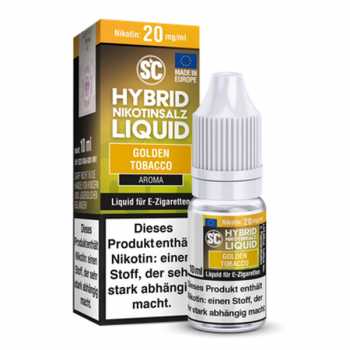 Golden Tobacco SC Hybrid Nikotinsalz Liquid 10ml (Tabak)