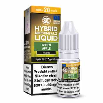 Green Apple SC Hybrid Nikotinsalz Liquid 10ml (Apfel)