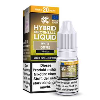 White Coffee SC Hybrid Nikotinsalz Liquid 10ml (Kaffee)