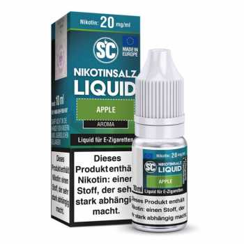 Apple Nikotinsalz SC Liquid 10ml (süßer Apfel Geschmack)