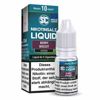 Berry Biscuit Nikotinsalz SC Liquid 10ml (Beeren und Keksteig)