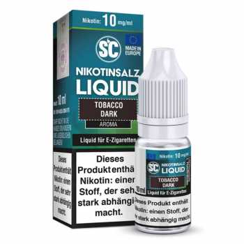 Tobacco Dark Nikotinsalz SC Liquid 10ml (dunkler Tabak Mix)