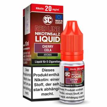 Cherry Cola Red Line Nikotinsalz SC Liquid 10ml (leckerer Kirsch Cola Geschmack)