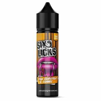 Pink Grapefruit & Orange Six Licks Aroma 10ml / 60ml (Zitrusmix mit  süßer Grapefruit und Orange mit leichter Frische)