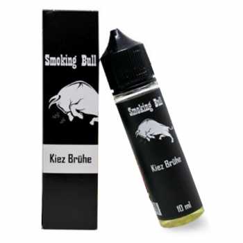 Kiez Brühe SMOKING BULL Aroma 10/60ml (Erdnuss, Zuckerwatte und Vanille)