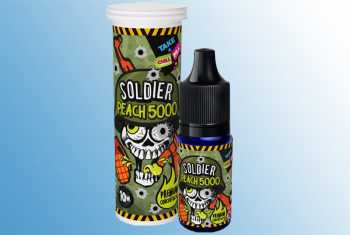 Soldier Peach 5000 Chill Pill Malaysia Aroma süße erfrischende Pfirsiche