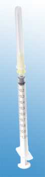 1 ml Spritze 0,9 x 40 mm Stumpfe Kanüle