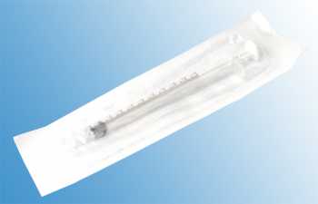 1 ml Spritze 0,9 x 40 mm Stumpfe Kanüle