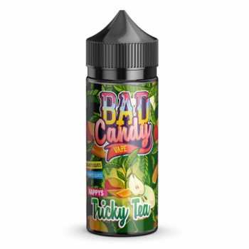 Tricky Tea Bad Candy Aroma Longfill 20ml / 120ml Eistee mit Birnen, Mango und Limetten Geschmack abgekühlt mit Koolada