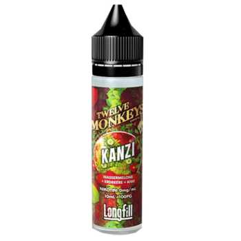 Kanzi Twelve Monkeys Aroma 10ml/60ml (Fruchtmix aus Wassermelone, Erdbeere und Kiwi)