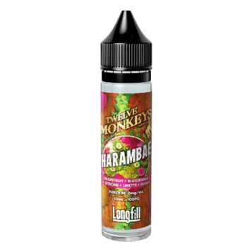 HARAMBAE - Twelve Monkeys Liquid 60ml Blutorange gemixt mit anderen Zitrusfrüchten