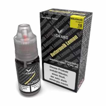 Bottermelk Lemon Vagrand Nikotinsalz Liquid 10ml (Zitronenbuttermilch Geschmack)