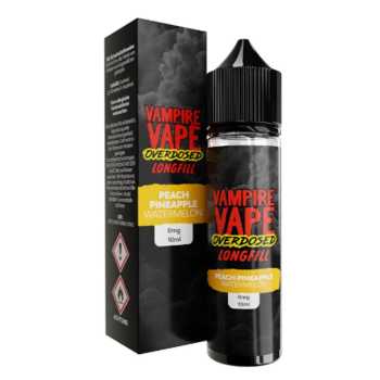 Peach Pineapple Watermelon Vampire Vape Aroma Longfill 10ml / 60ml (Fruchtmix Ananas, Pfirsich und Wassermelone)