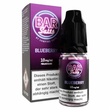 Blueberry Bar Salts Vampire Vape Liquid 10ml (fruchtiger Blaubeer Geschmack)