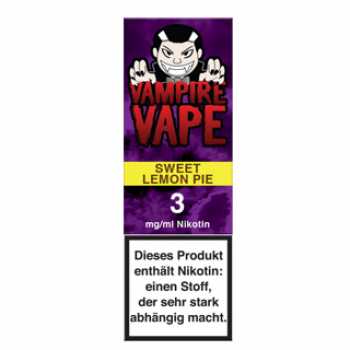 Vampire Vape Sweet Lemon Pie 10ml Liquid